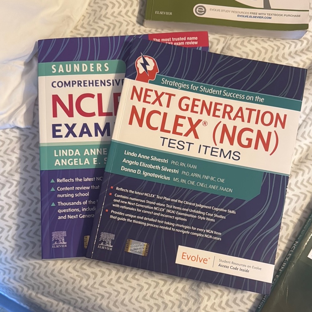 Saunders NCLEX Exam Prep Books